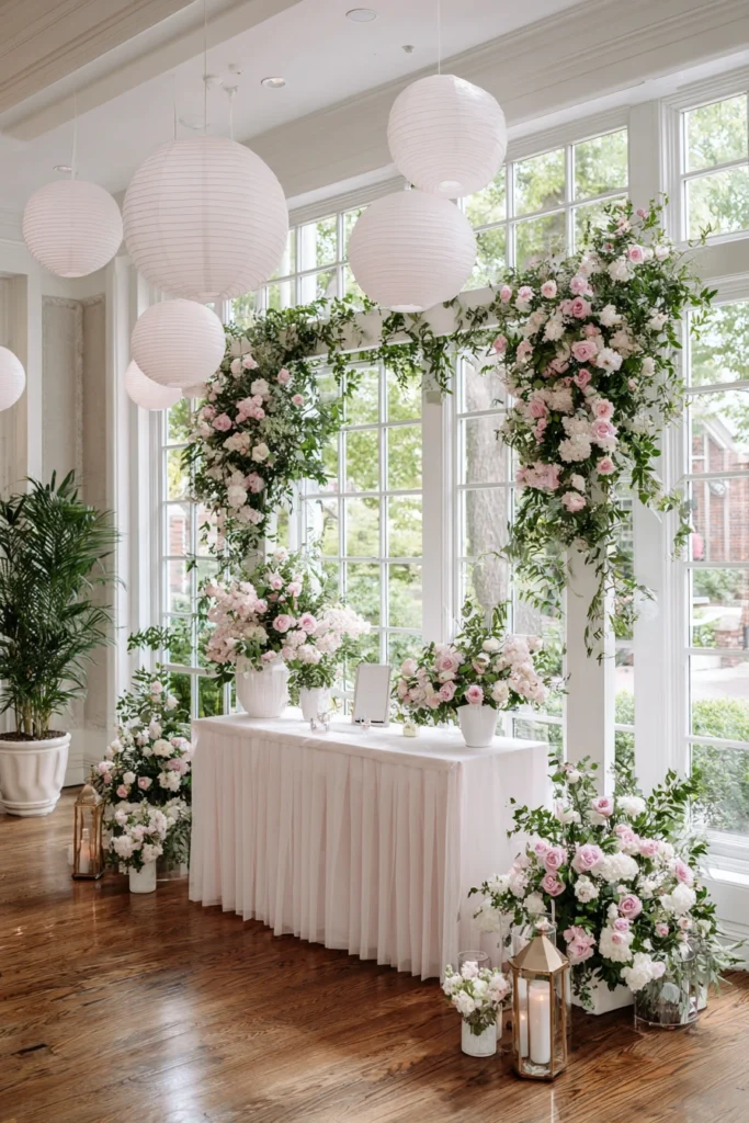 Card Table & Entrance Decor