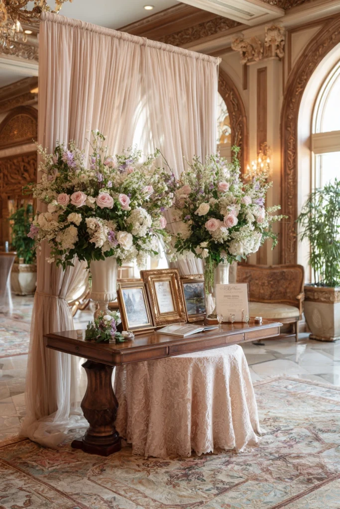 Card Table & Entrance Decor
