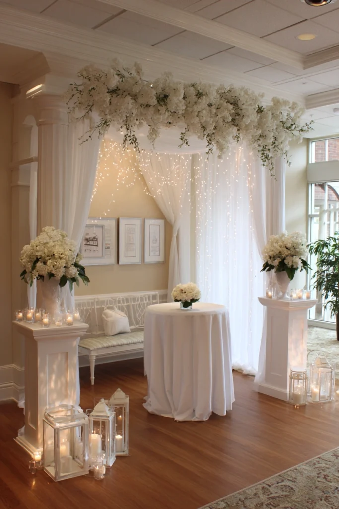 Card Table & Entrance Decor