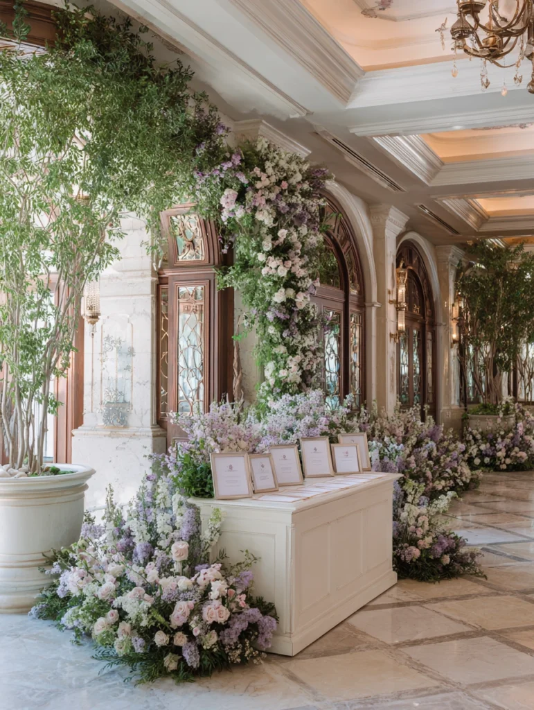 Card Table & Entrance Decor