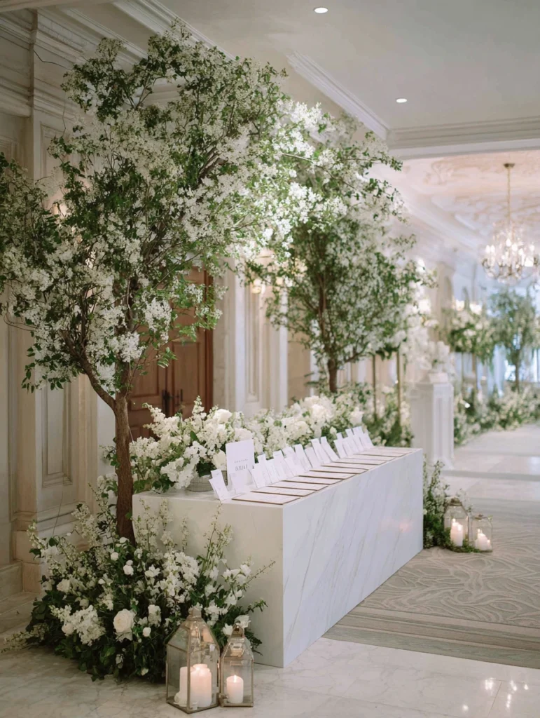 Card Table & Entrance Decor