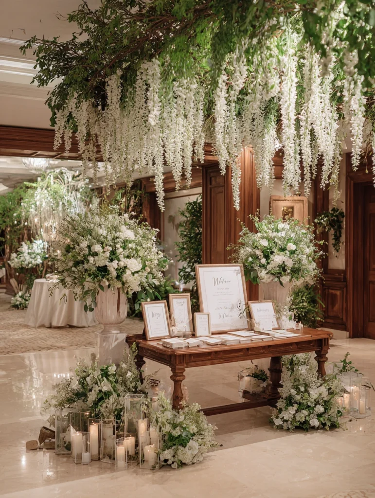 Card Table & Entrance Decor