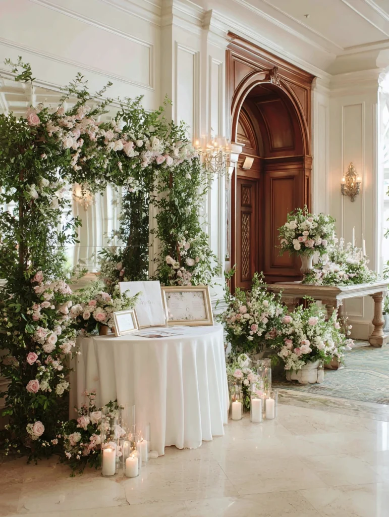 Card Table & Entrance Decor