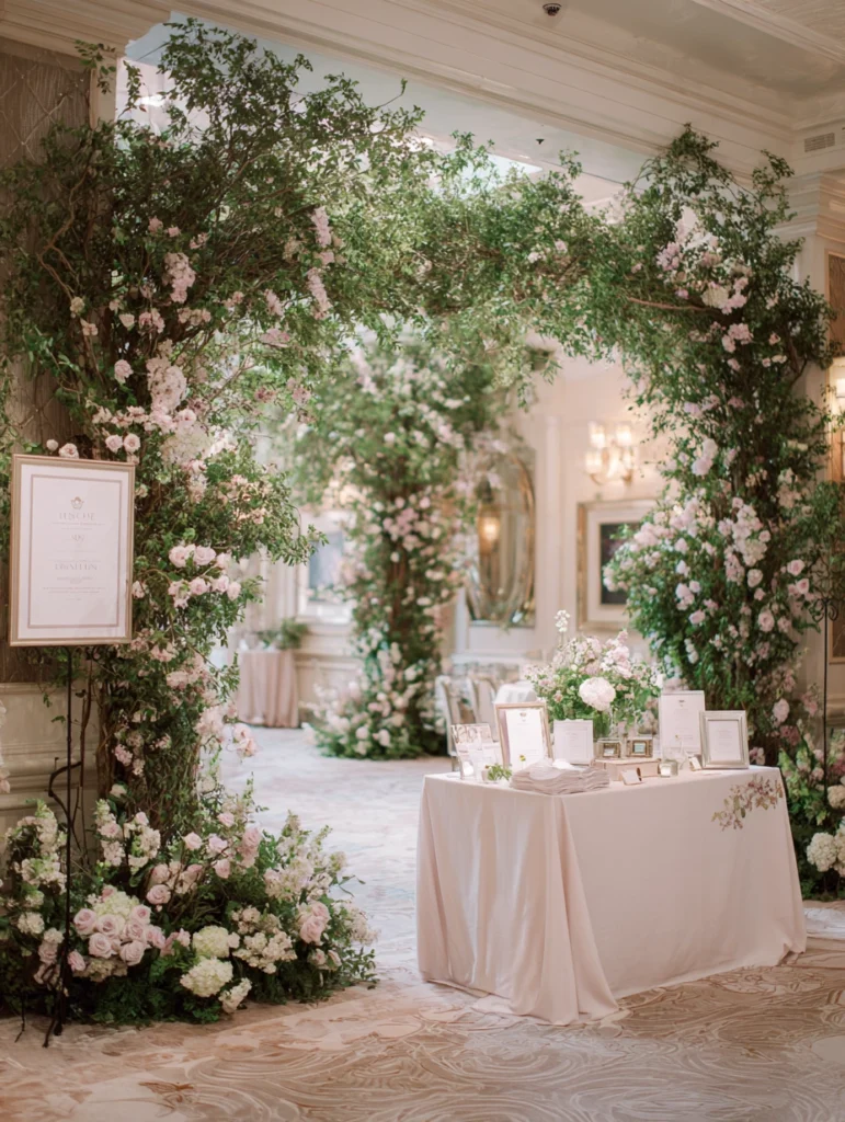 Card Table & Entrance Decor